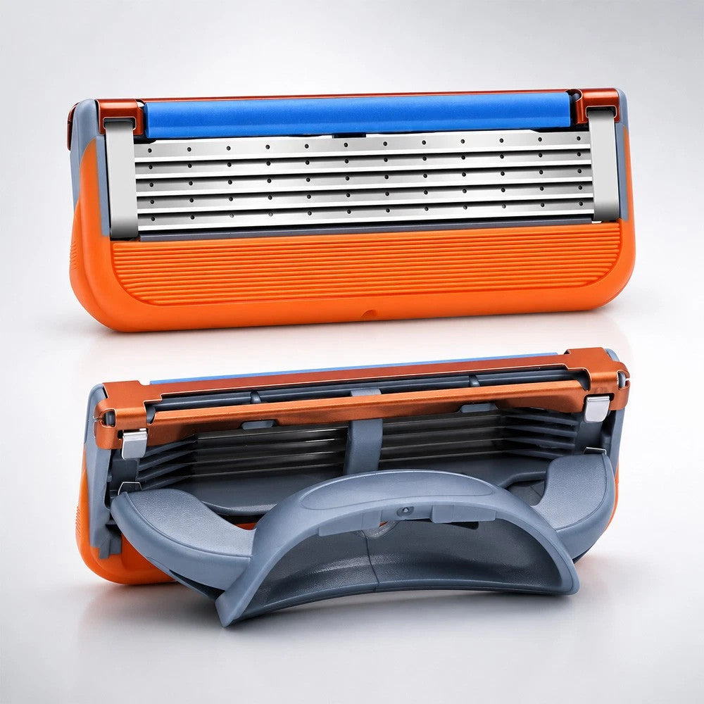 16-Pack Razor Blade Refills for Gillette Fusion 5 Proglide - Compatible Shaving Blades