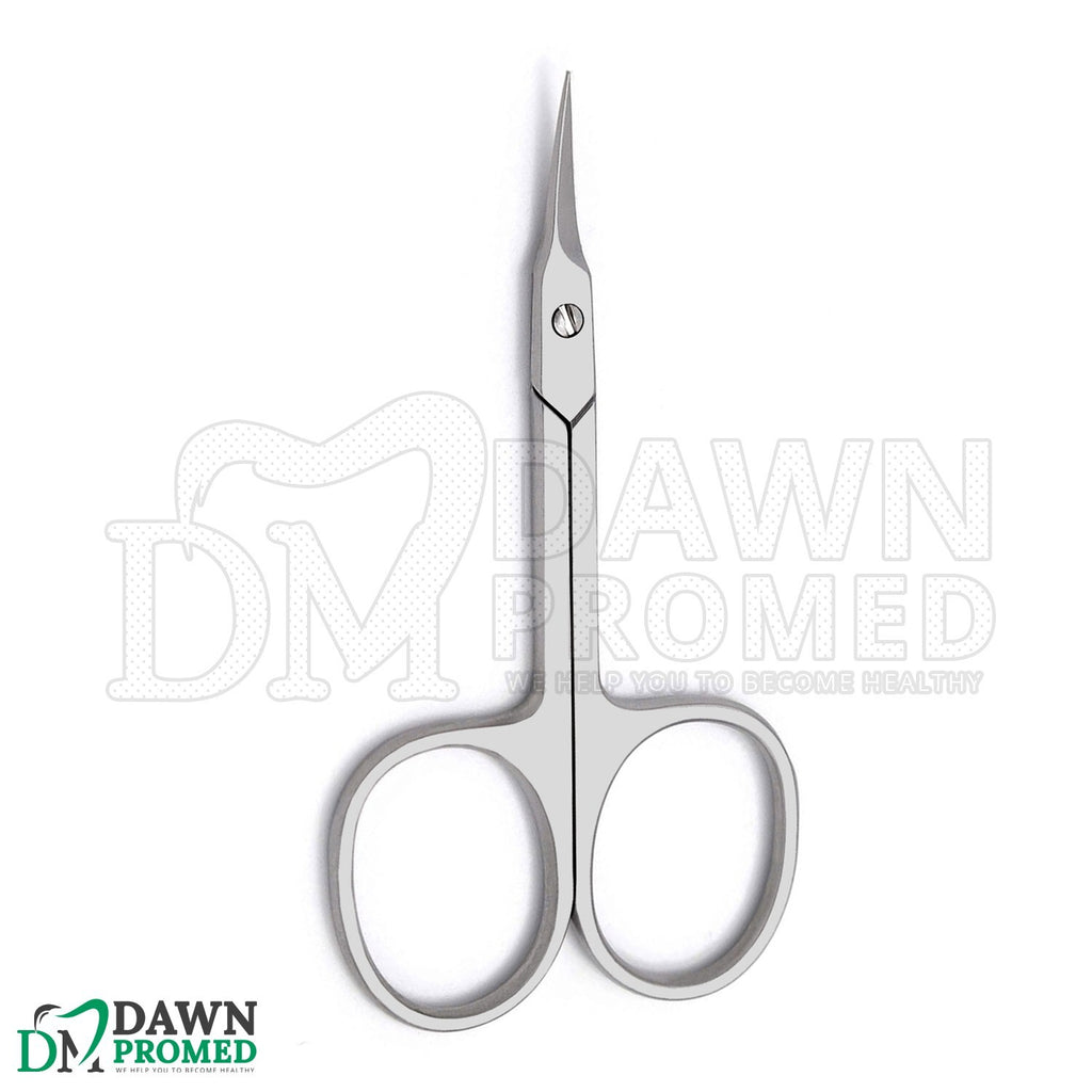 Curved Cuticle Scissors 3.5 Inch Super Sharp Nail & Pedicure Tool