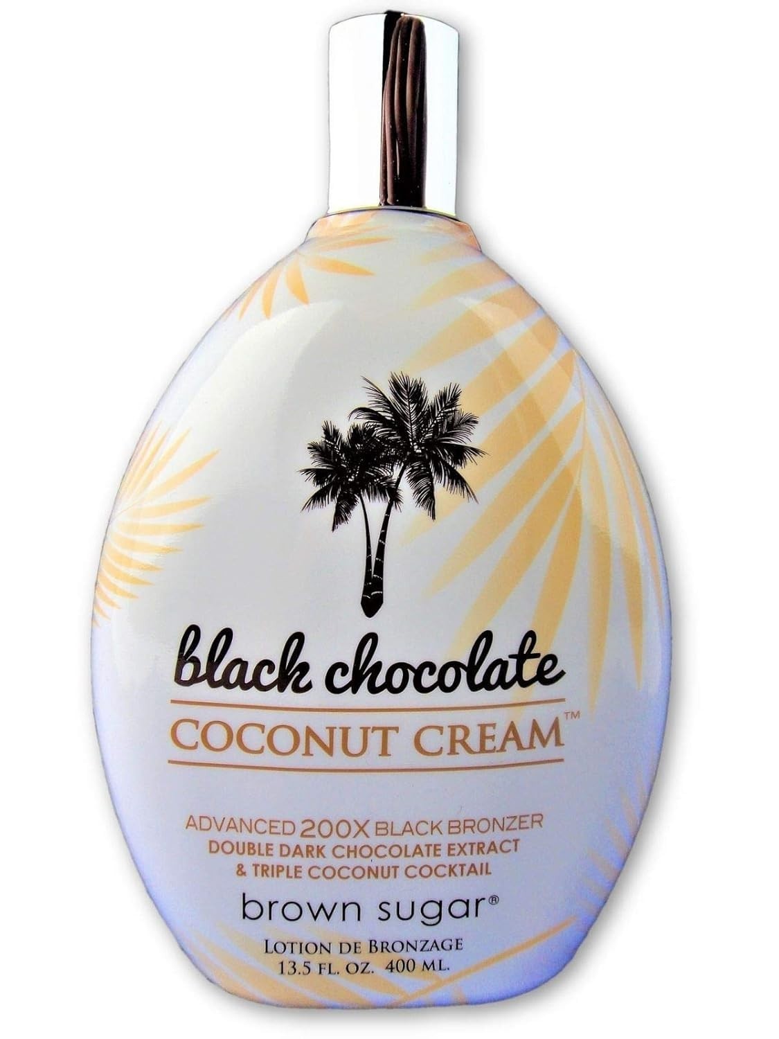 Brown Sugar Black Chocolate Coconut Bronzers Tanning Lotion 13.5oz