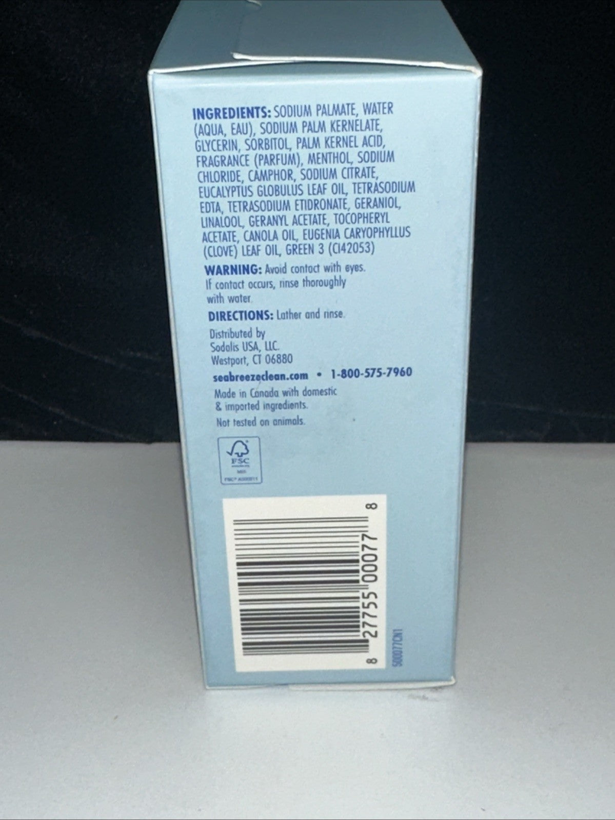 Sea Breeze Moisturizing Toning Bar Soap - 6.5oz Pack of 10