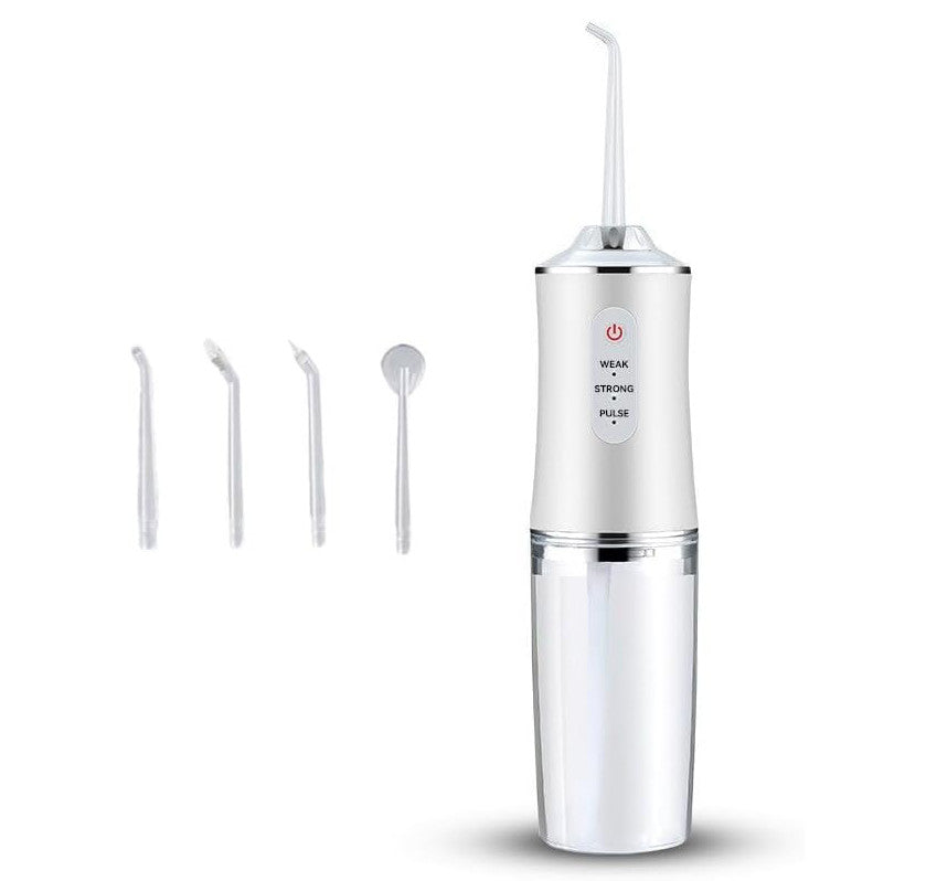 Portable Water Dental Flosser Teeth Cleaner with 3 Modes, Cordless & Rechargeable