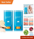 SPF 50+ Face Sunscreen Stick Waterproof Moisturizing Sunblock