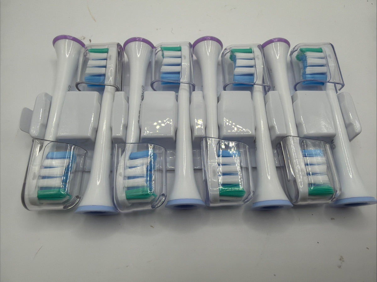 Philips Sonicare Replacement Toothbrush Heads 8-Pack - Compatible with Electric Models
