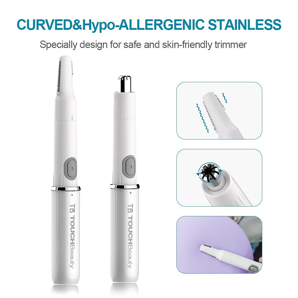 All-in-One Facial, Eyebrow, Nose & Ear Hair Trimmer for Men & Women
