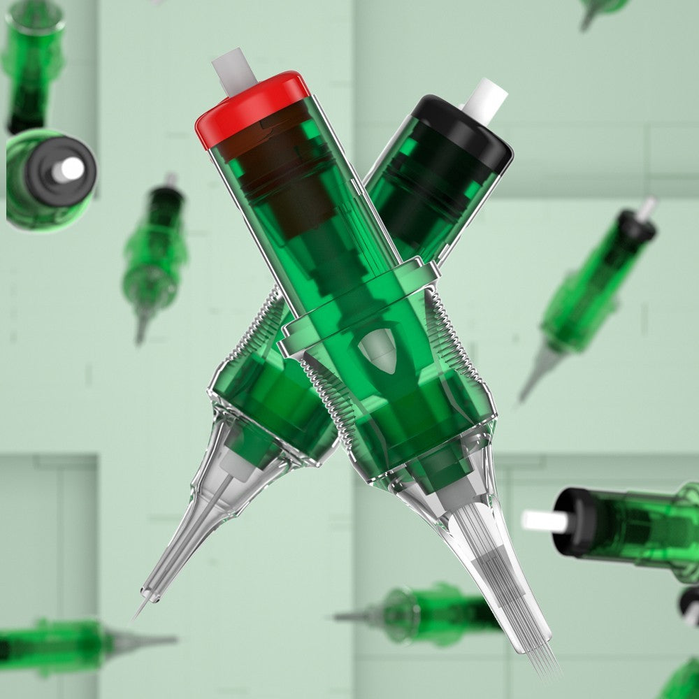 Tattoo Needle Cartridges 20pcs Box – Sterilized, Stainless Steel Round Liner