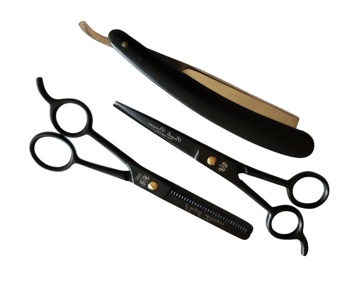 Professional Hair Cutting Scissors Thinning Shears Salon Hairdressing Set