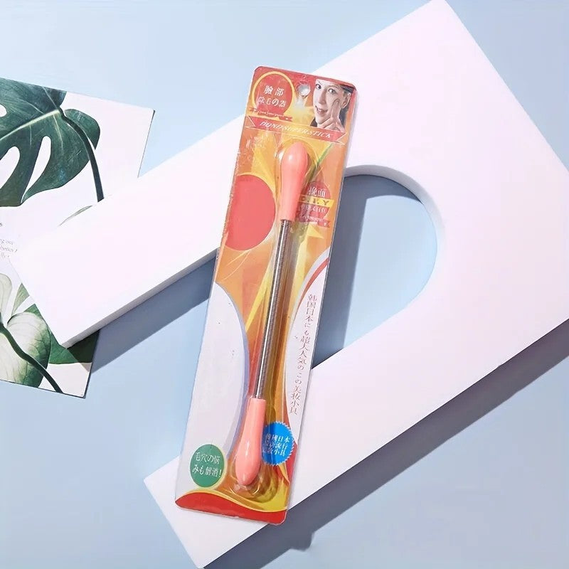 Facial Hair Remover Spring Stick Epilator for Upper Lip & Chin - Reusable Manual Threading Tool