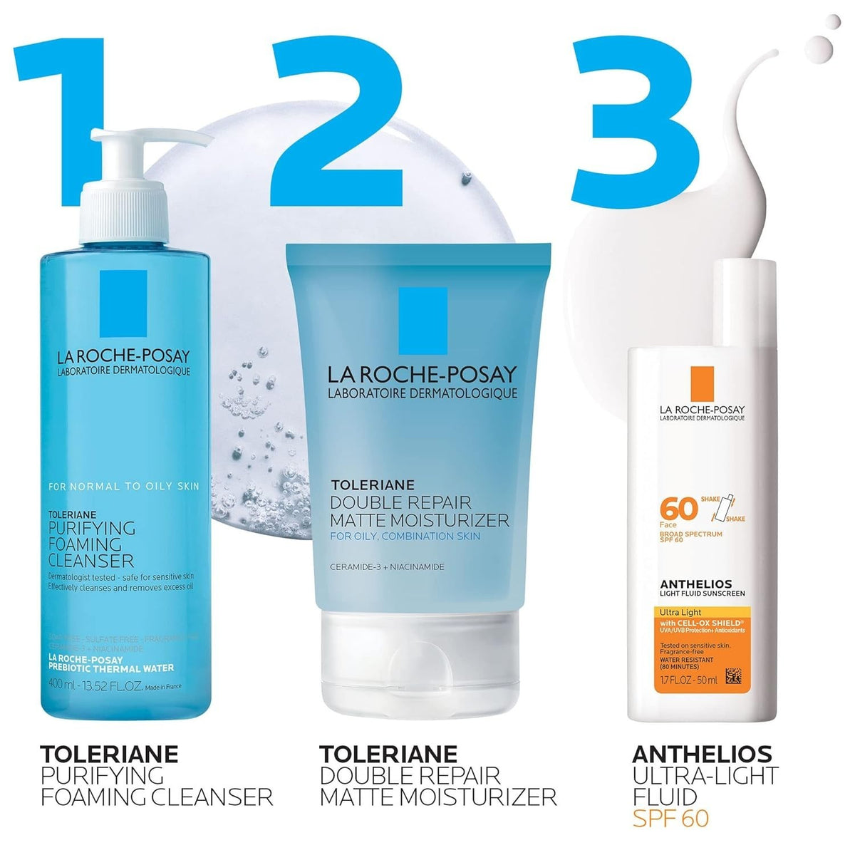 SPF 60 Lightweight Sunscreen, Oil-Free, Travel Size 1.7 Fl Oz