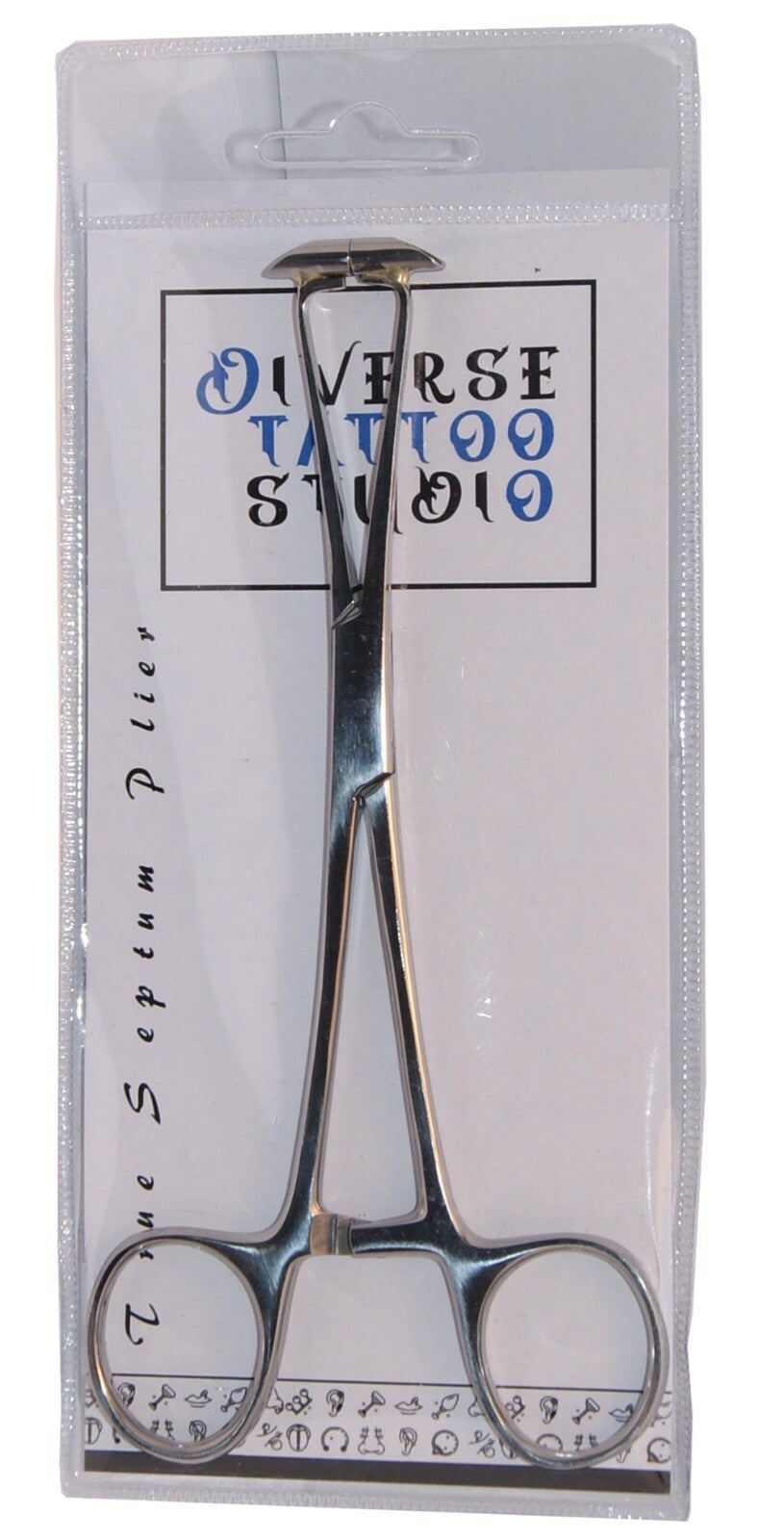 6" Septum Forceps Piercing Nose Nasal Clamps