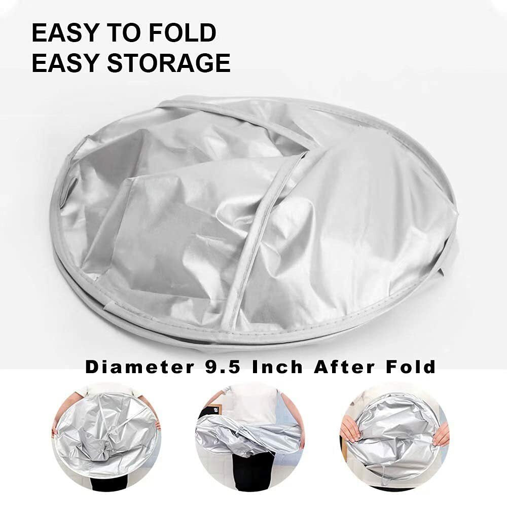 Adult Hair Cutting Cape with Umbrella Shape, Waterproof & Reusable