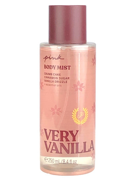 Body Mist Spray - Very Vanilla Fragrance, 8.4 oz, New