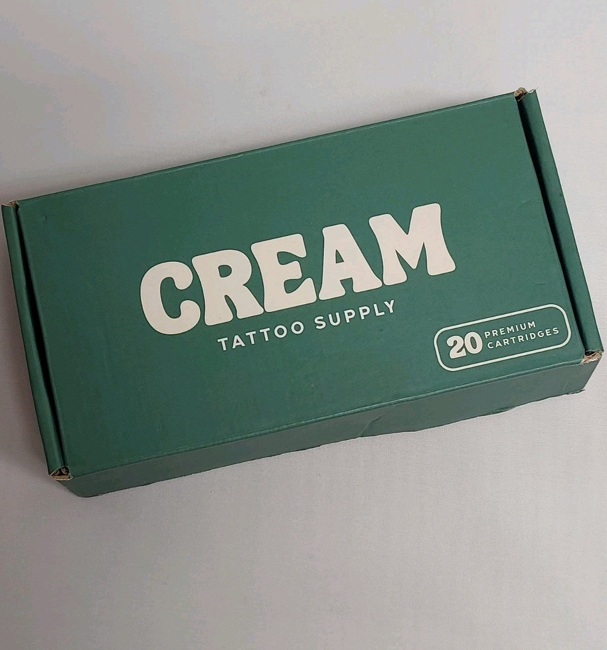 30 Green & Gold Tattoo Cartridges Open Boxes – 3.5mm Medium Taper, 23 Mag