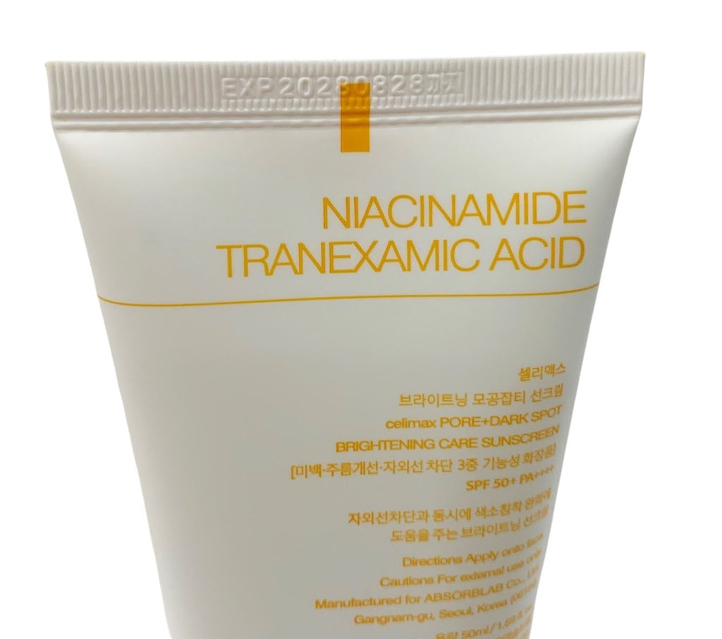 Pore and Dark Spot Brightening Sunscreen SPF 50+ PA++++ - 1.69 oz, UV & Hyperpigmentation Protection