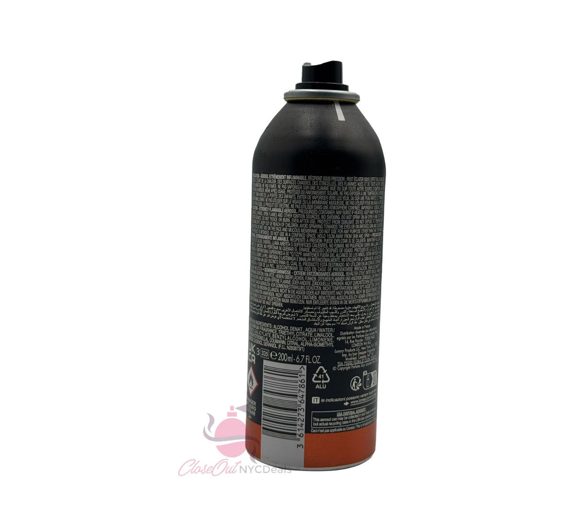 Drakkar Intense Men’s Body Spray 5.8 oz / 164 g - Authentic Fragrance