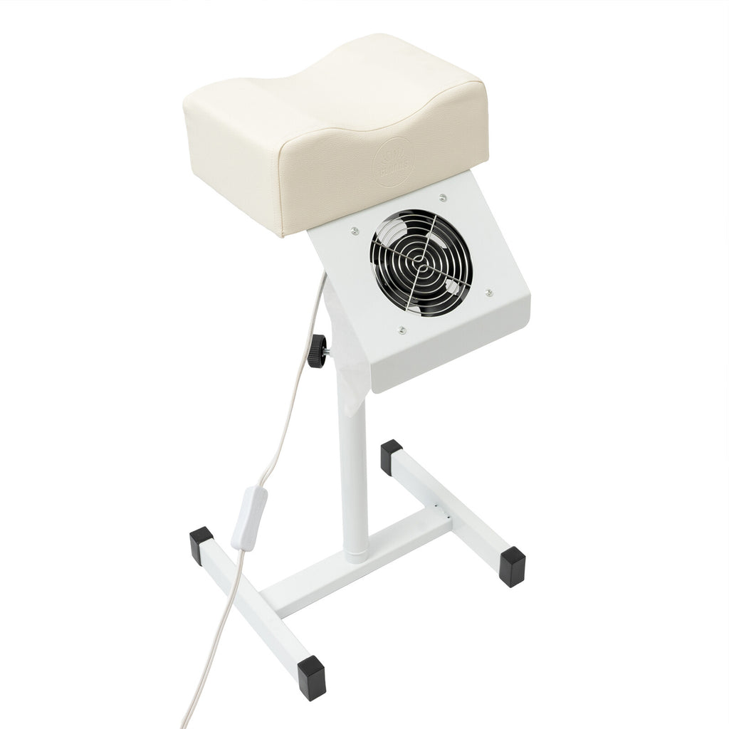 Adjustable Pedicure Stool with Vacuum Cleaner for Salon Footrest
