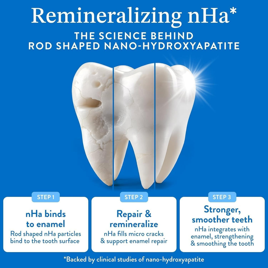 Nano Hydroxyapatite Toothpaste Fluoride-Free Whitening for Sensitive Teeth