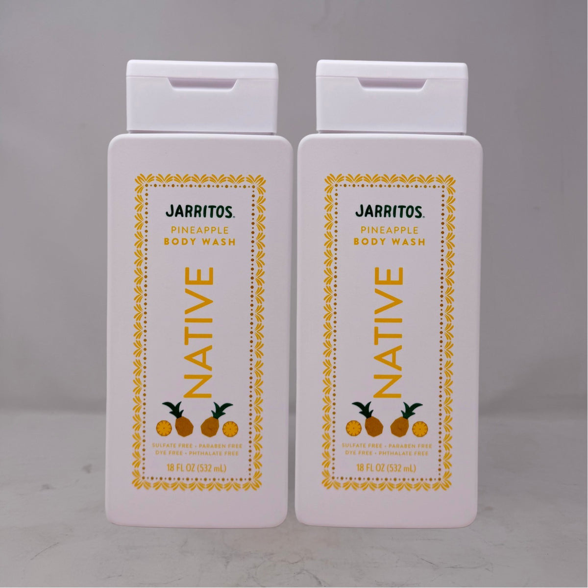 Native x Jarritos Pineapple Limited Edition Body Wash 18oz – Tropical Fragrance