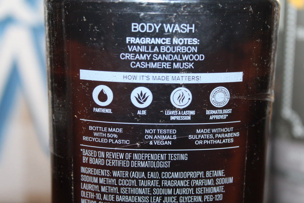 Bath & Body Works Bonfire Bash Body Wash Mist & Body Cream Set