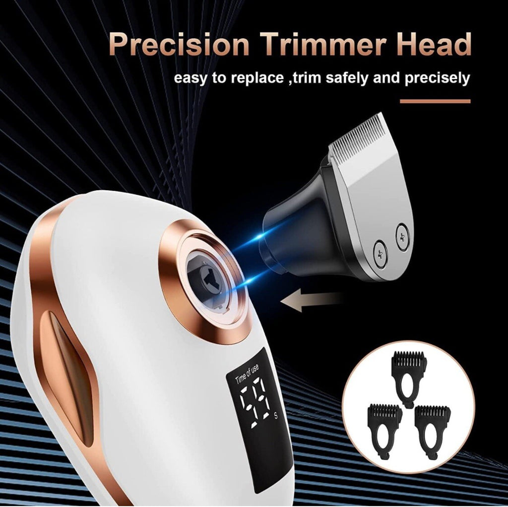 Women Waterproof Electric Bikini Hair Shaver Rechargeable Wet Dry Razor