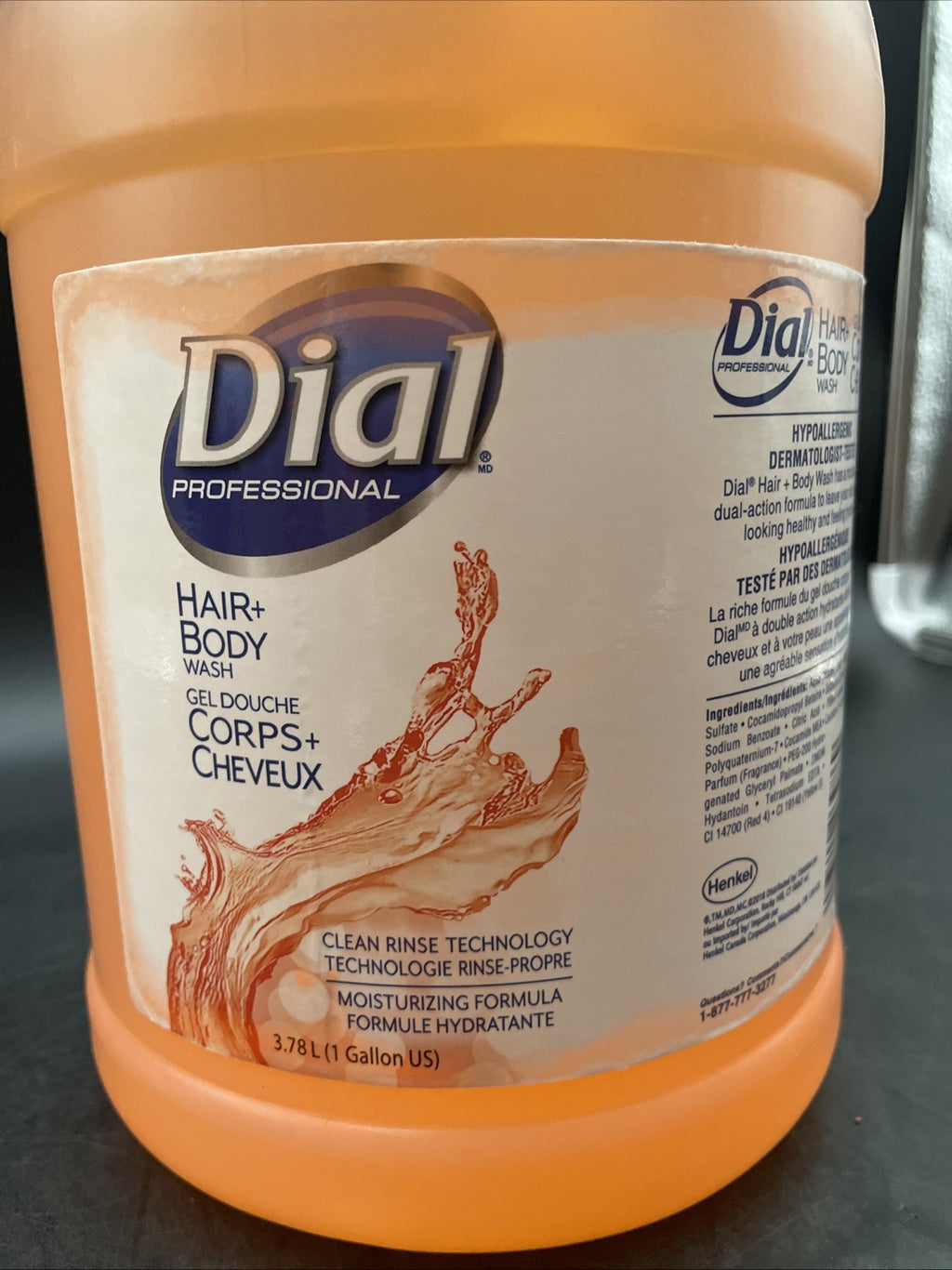 Hydrating Hair and Body Wash Soap - 1 Gallon Moisturizing Shampoo