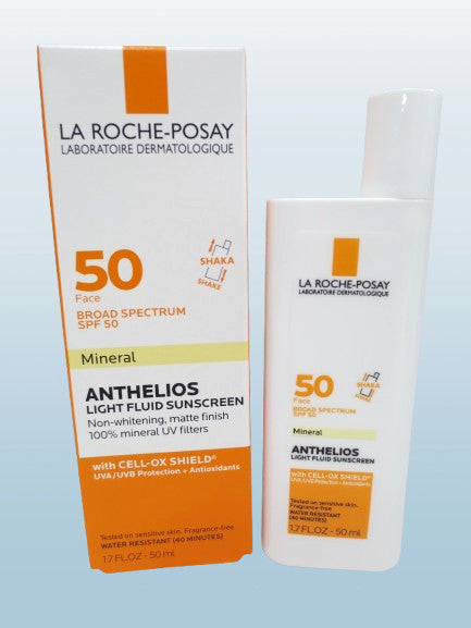 Mineral SPF 50 Light Sunscreen - 2 Pack, Broad Spectrum Sun Protection