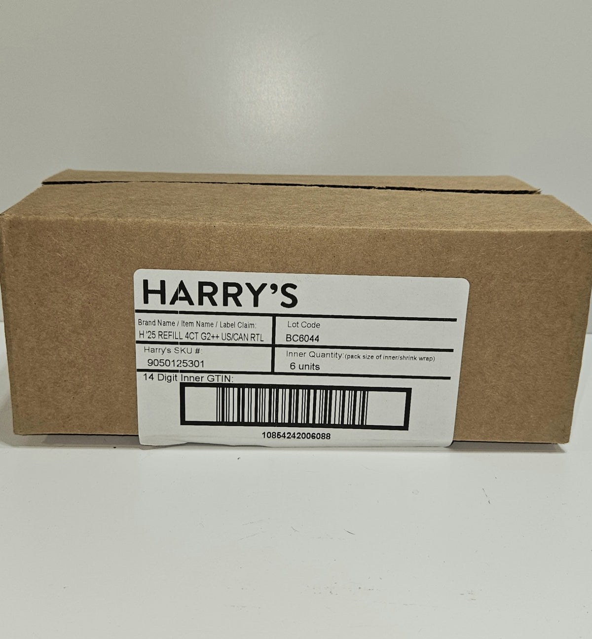 Harry's 4X 5-Blade Razor Cartridge Pack - Does Not Fit Harry's Plus