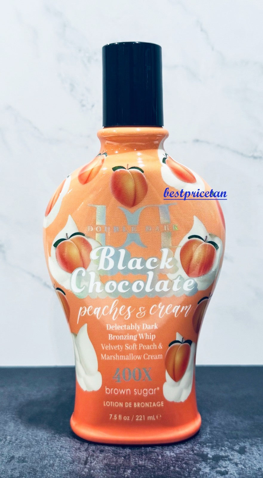 Brown Sugar Black Chocolate Peach & Cream Tanning Lotion 7.5oz