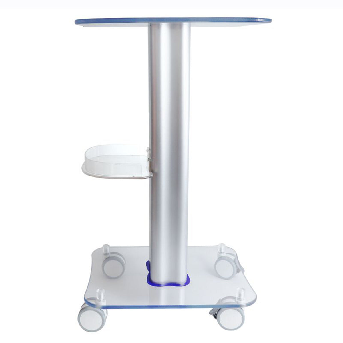 Acrylic Salon Trolley Cart with 360° Wheels for Beauty & SPA Equipment