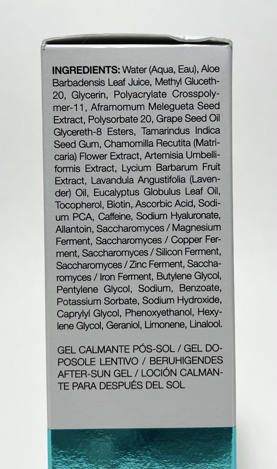 After Sun Aloe Vera Lavender Soothing Gel - 5 Oz