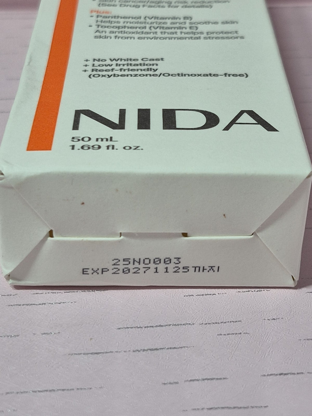SPF 50 Broad Spectrum Invisible Sunscreen - UVA/UVB Sun Protection
