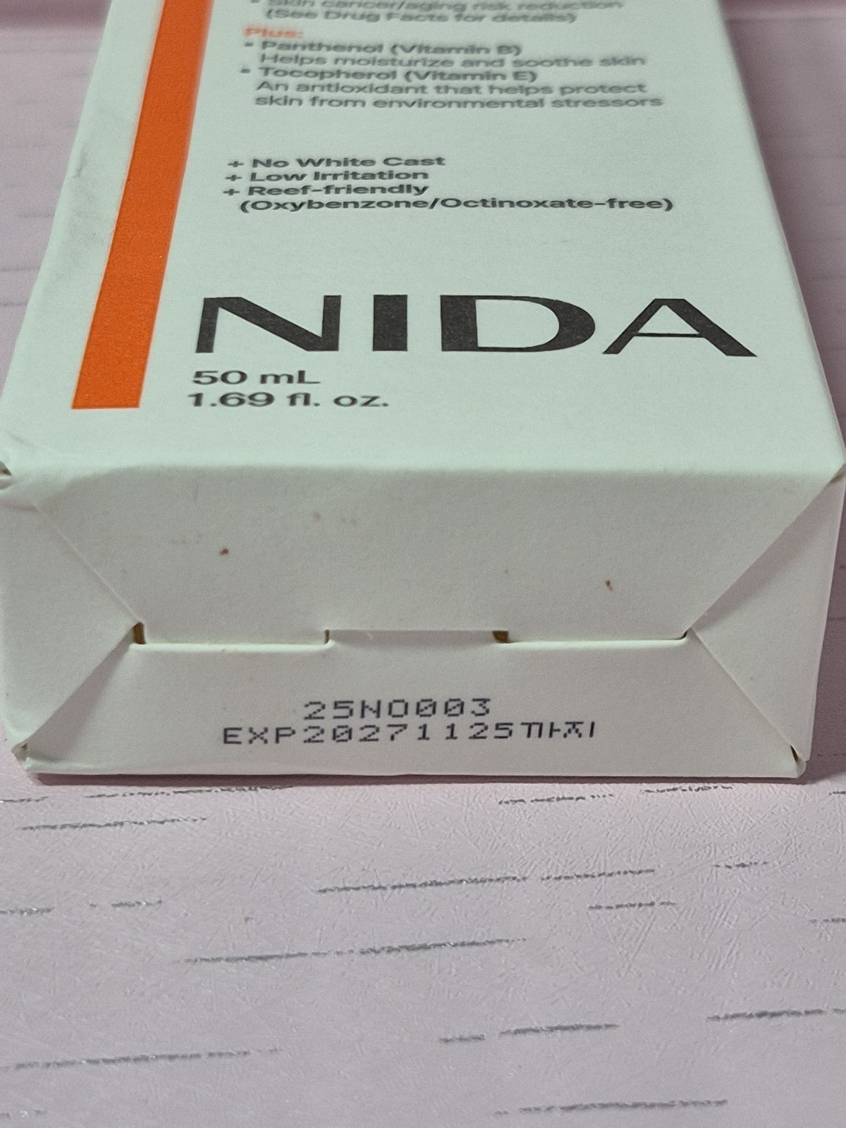 SPF 50 Broad Spectrum Invisible Sunscreen - UVA/UVB Sun Protection