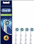 Oral-B Cross Action Replacement Toothbrush Heads Pack of 4