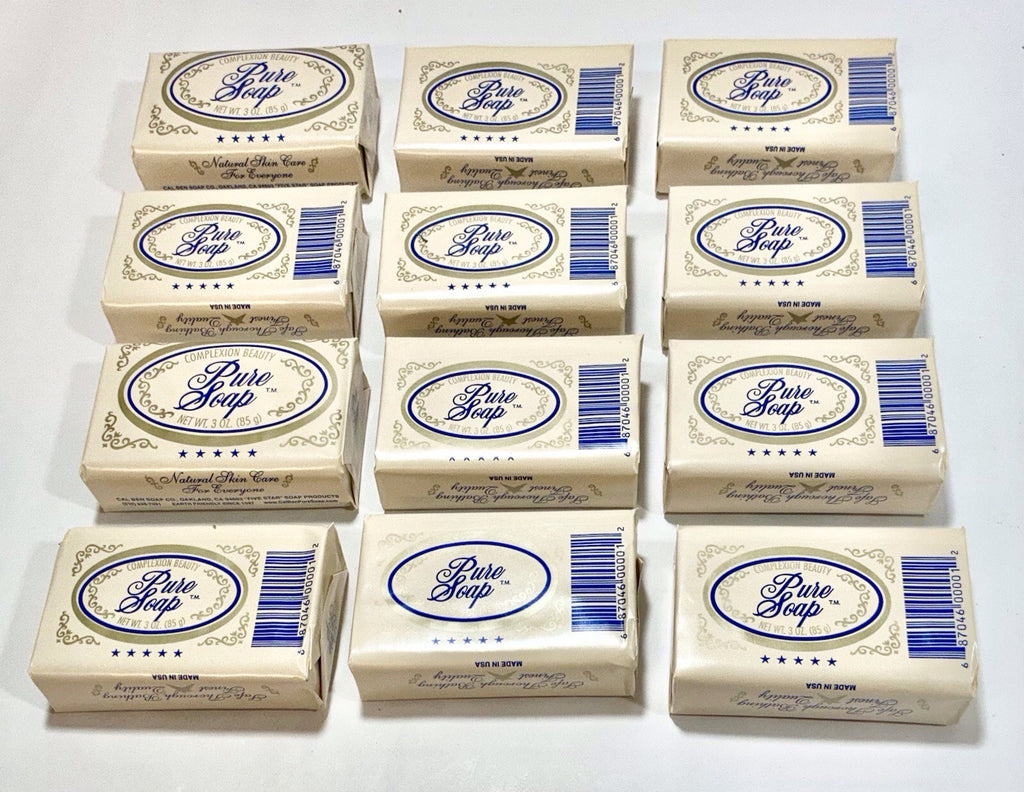 12-Pack Cal Ben Soap Co. Pure Complexion Beauty Bars 3 oz - New