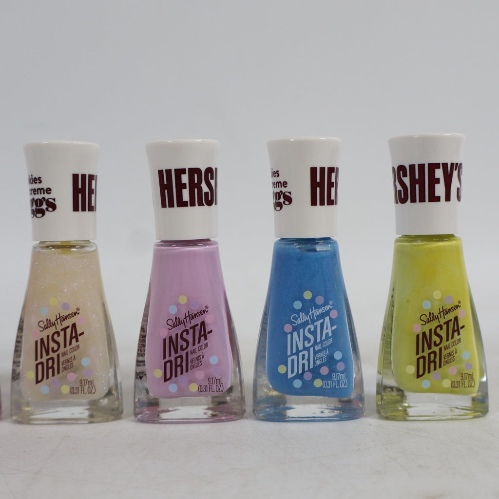 7-Pack Nail Polish Set with Hershey's Cookies n' Creme Shades - Fast Drying