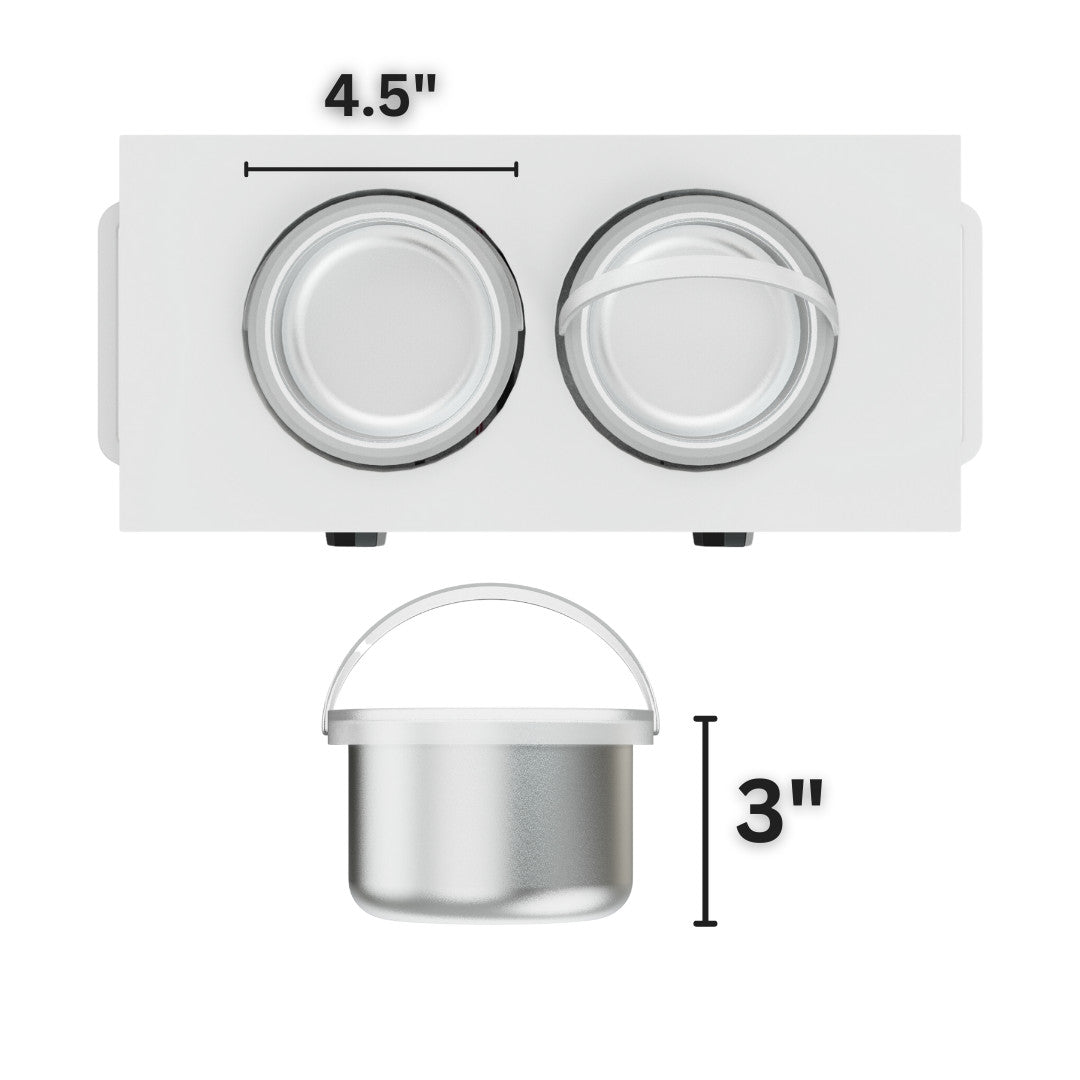 Dual Pot Wax Heater & Hot Warmer Machine for Salon Skin Care Equipment