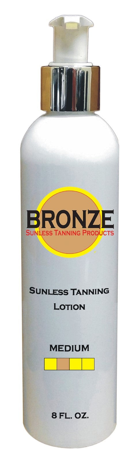Bronze Self Tanning Lotion with Mitt and Gloves - 8 oz Multiple Shades