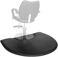 Anti-Fatigue Salon Mat 3x4 ft with Chair Cutout - Cushioned Floor Mat