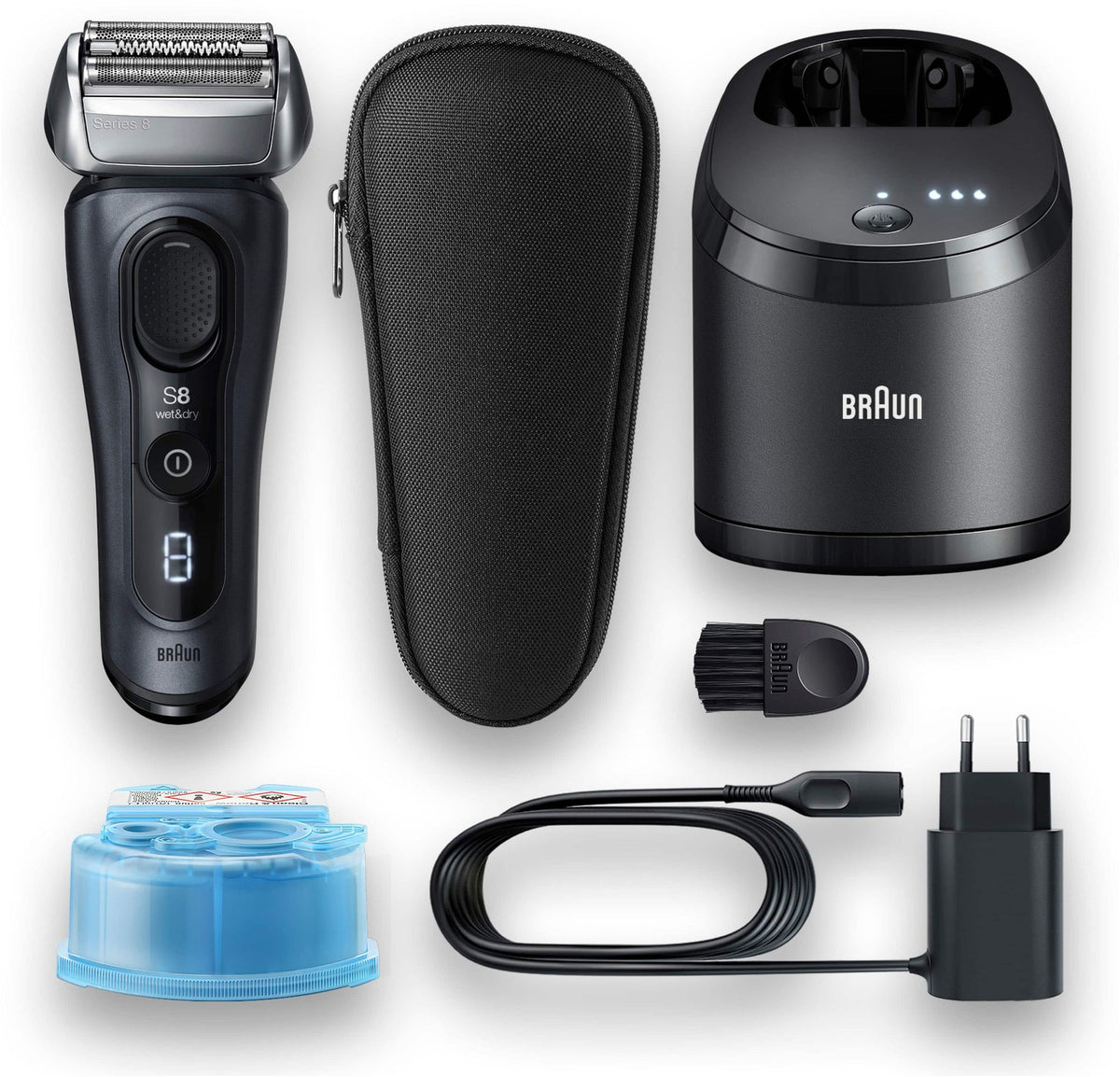 Electric Shaver for Men with Precision Trimmer - Braun Series 8 8453cc