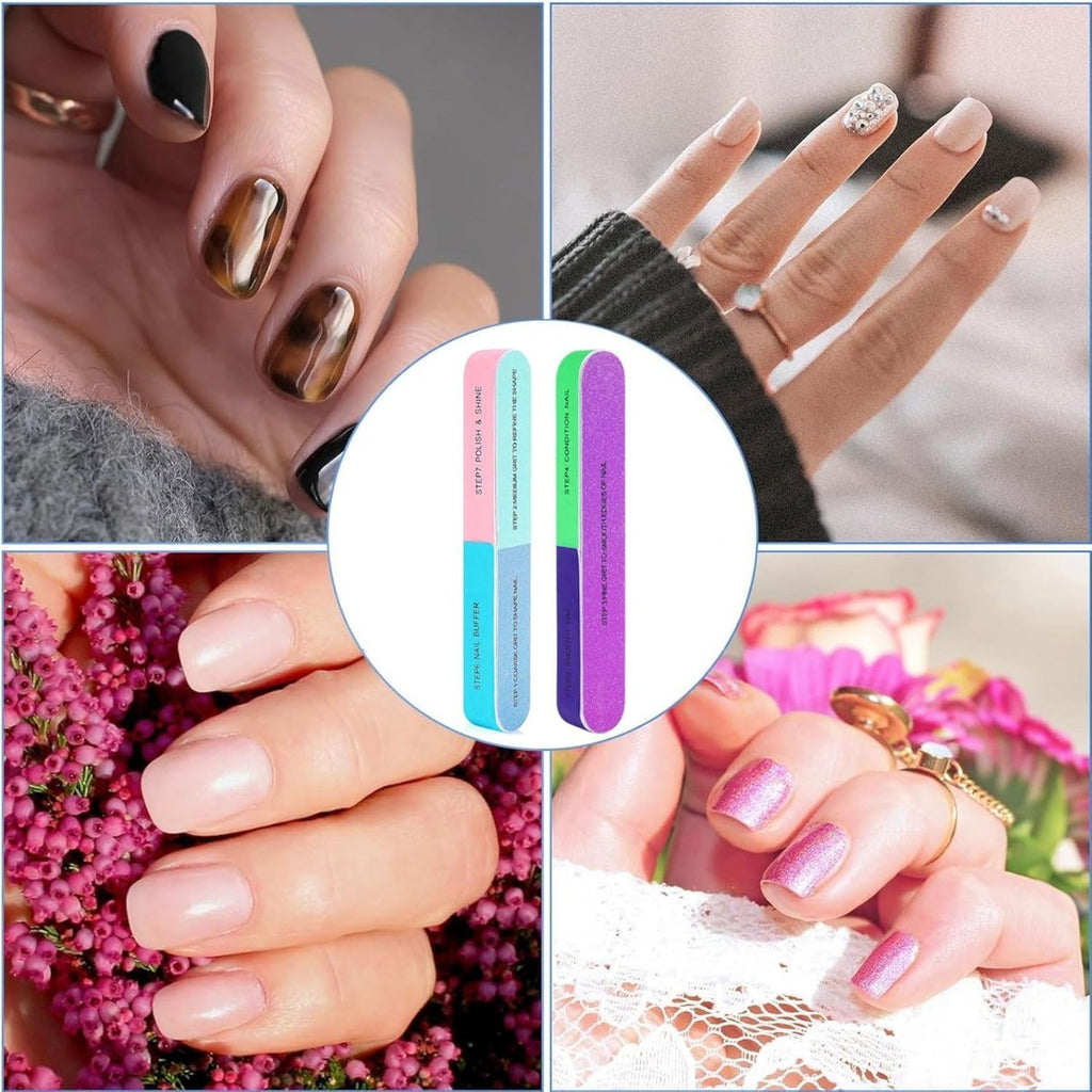 Gel Nail Polish Remover Kit - Fast & Gentle Soak Off in 3-5 Minutes