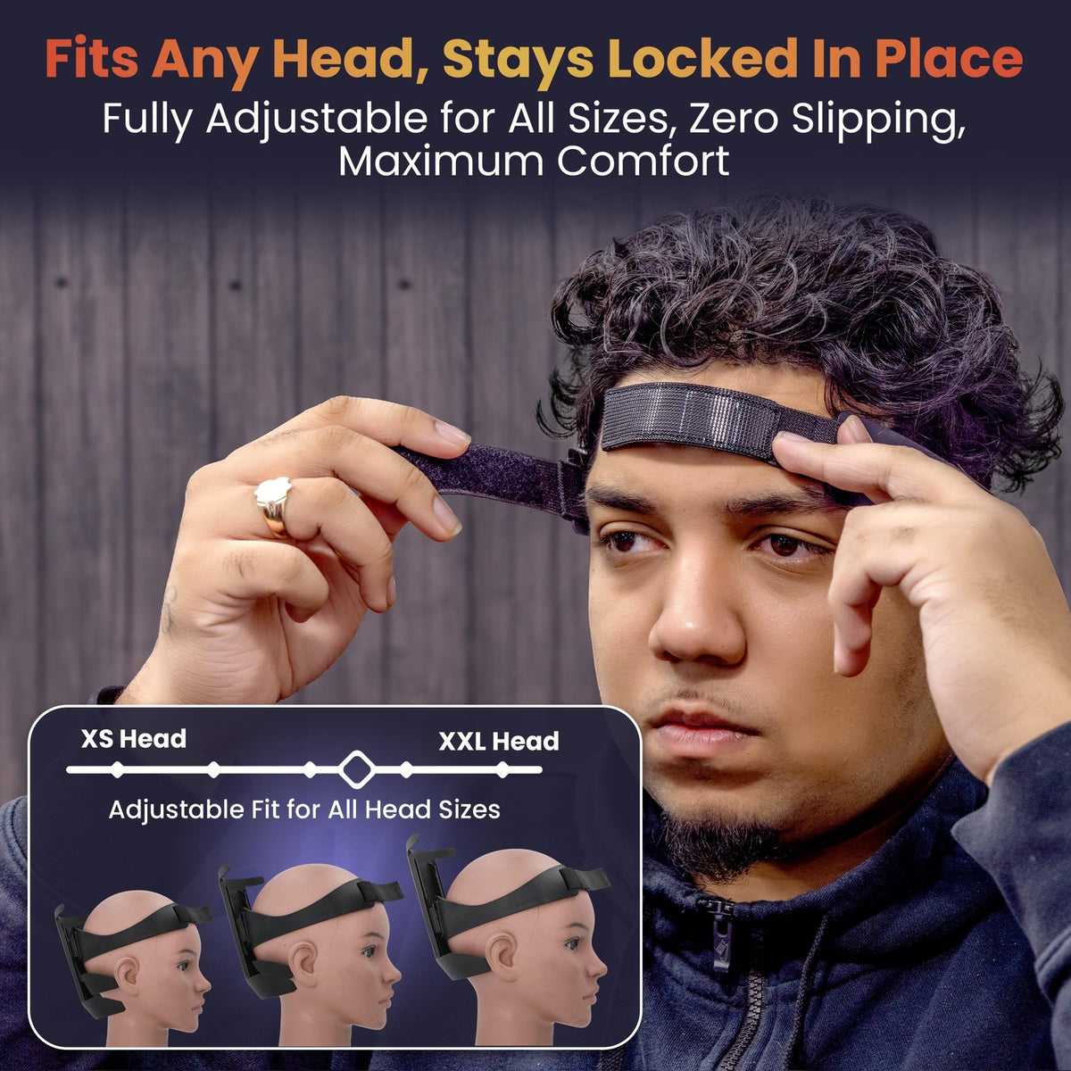 Men's Self Haircut Kit with Neckline Template & Fade Guide Tool