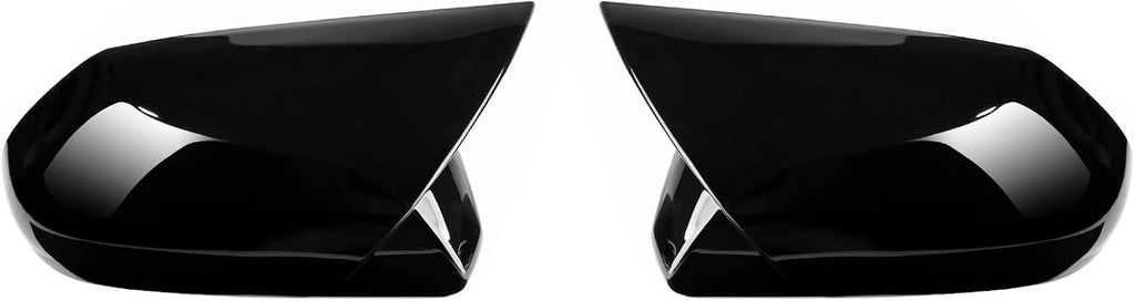 Car Side Mirror Cover Set for Toyota Camry 2018-2025 Glossy Black Protectors