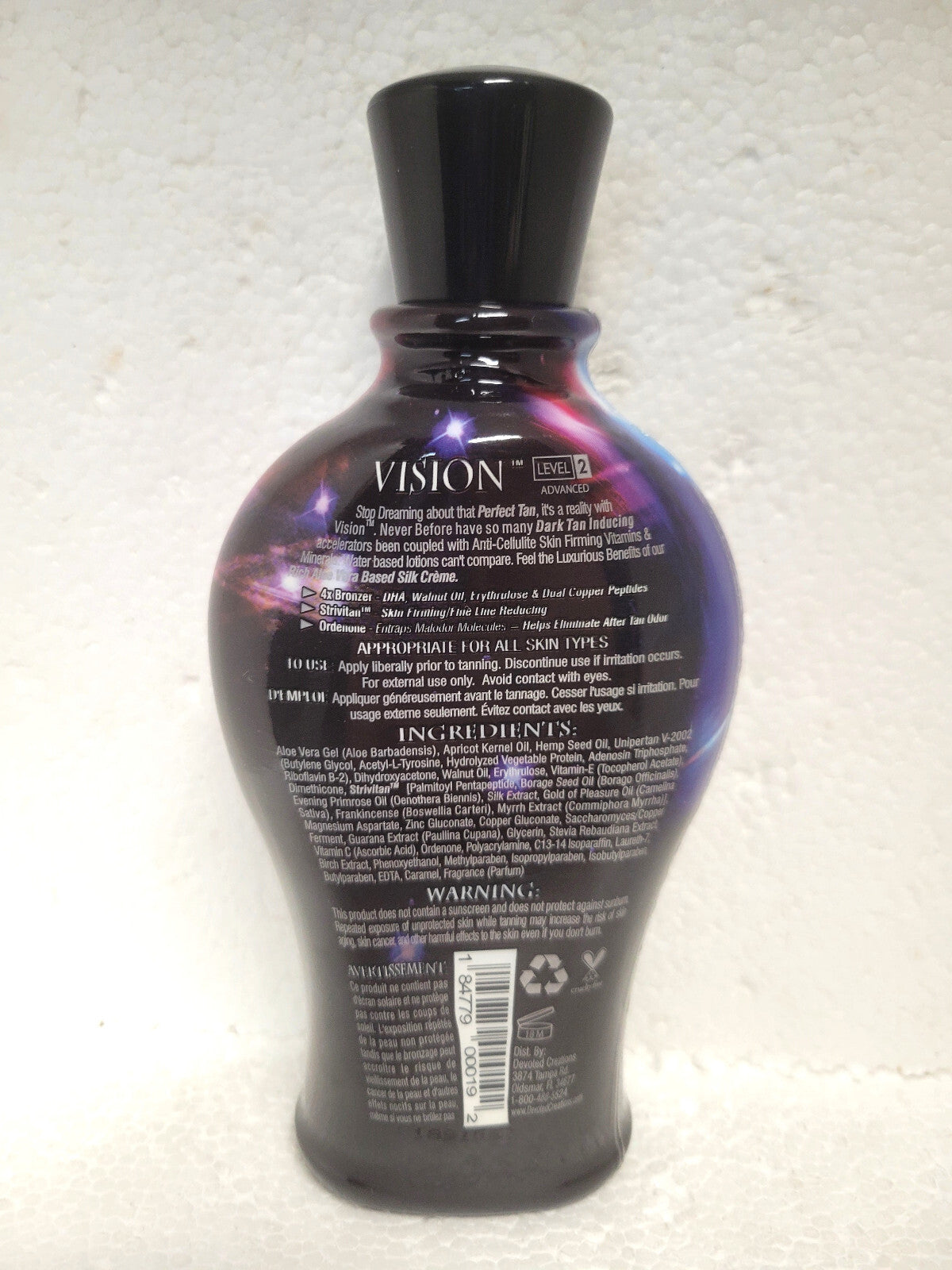 Silk Bronzing Creme Tanning Lotion 12.25 oz - Dark Tanning Bed Product