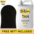 Very Dark Self Tanning Solution 1 Gallon Spray Mist with Mitt & Gloves