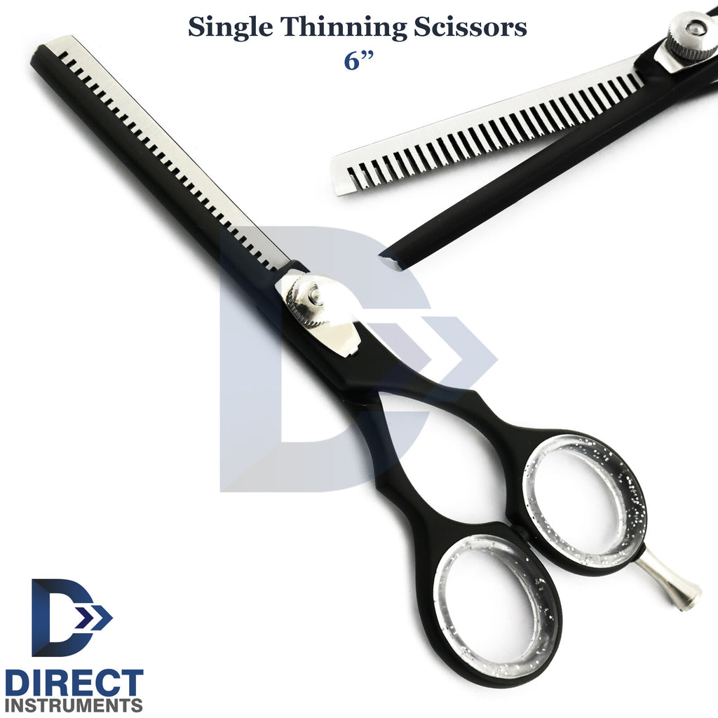 Professional Hair Thinning Shears - 6 Inch Barber Hair Cutting Scissors