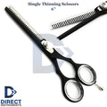 Professional Hair Thinning Shears - 6 Inch Barber Hair Cutting Scissors