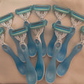 Disposable Razors for Women - Pack of 10 Silk Hydro 5 Shaving Blades