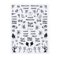 Halloween Nail Stickers Assorted Styles Waterproof Nail Art Decals