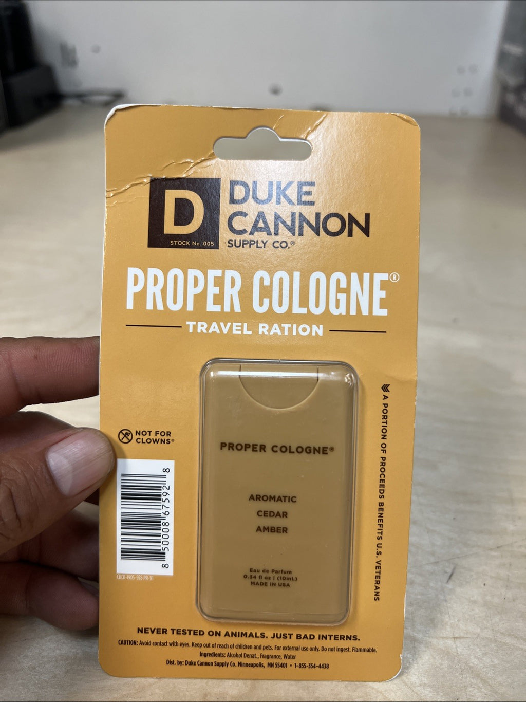 Travel Cologne Spray - Sawtooth Pocket Size, Men's Fragrance