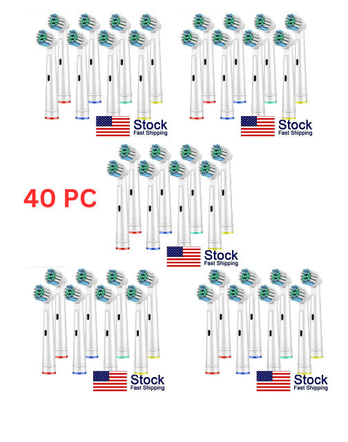 Electric Toothbrush Replacement Heads Compatible with Oral B & More, Multiple Sizes