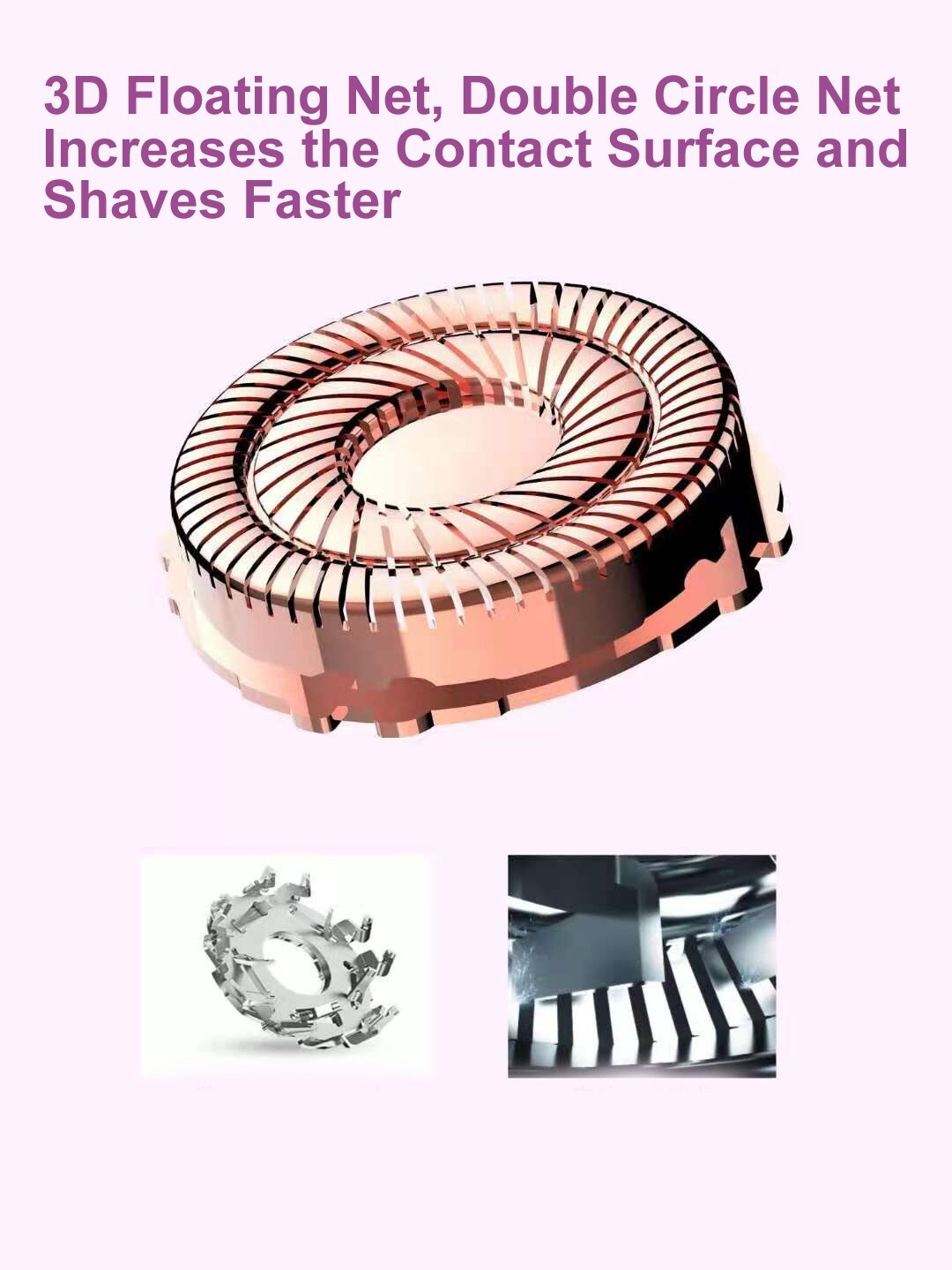 Women’s USB Rechargeable Facial Hair & Bikini Trimmer - Electric Shaver